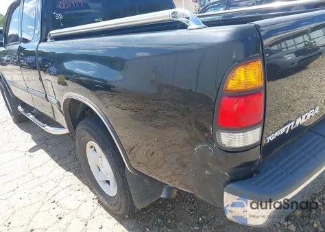 2000 Toyota Tundra Sr5 V8 from USA, damaged, VIN 5TBRT3415YS001777
